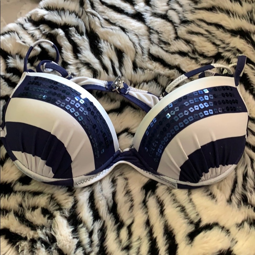 Fredericks of Hollywood sequin bikini top